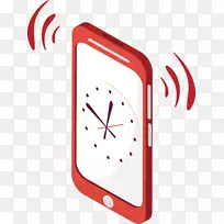 iphone 8索尼xperia sl google图像闹钟手机屏幕上的时钟