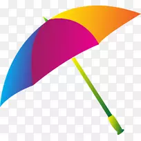 伞夹艺术彩伞