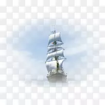 帆船壁纸海盗船