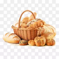 面包店帕尼尼小面包夹艺术-篮子面包材料免费拉