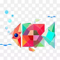 鱼安卓壁纸-彩色鱼