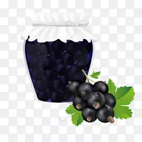 果脯蓝莓-载体蓝莓果酱