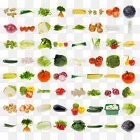 膳食补充剂-多种维生素矿物质-3D，多种水果和蔬菜。