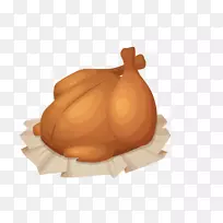 欧陆菜肉卡通-美味鸡
