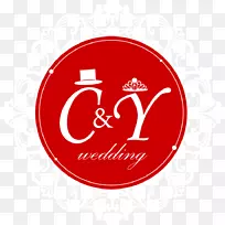 婚礼标志冠婚礼白帽标志