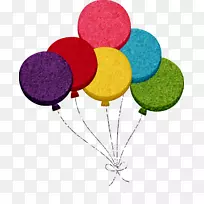 气球颜色-一堆气球