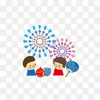 Kunitachishiritsukunitachi daihachi小学八月儿童u5e74u4e2du884cu4e8b插图娃娃和气球