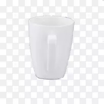咖啡杯玻璃陶瓷杯咖啡厅-白杯