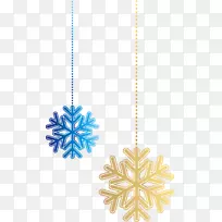 抽象悬垂雪花-抽象美丽的雪花吊坠
