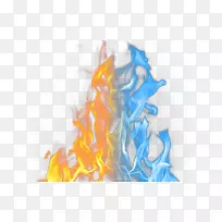 阿尔法火焰-黄色蓝色防火材料