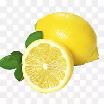 柠檬水果儿童食品面部-柠檬