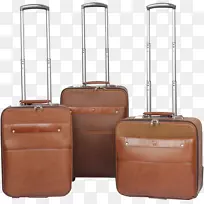 手提箱旅行棕色公文包-棕色手提箱