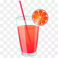 海风湾微风橙汁求哈维沃班格卡通饮料