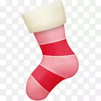 袜子圣诞袜夹艺术手绘袜子