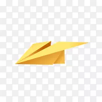 纸面折纸飞机