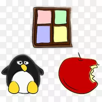 操作系统linux macos软件个人电脑卡通企鹅