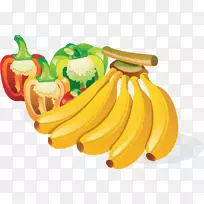 香蕉动画-PNG香蕉胡椒载体材料