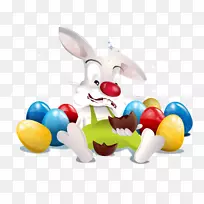 复活节兔子复活节彩蛋-复活节插图