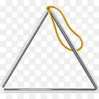 免版税乐器三角剪贴画手绘边框三角形