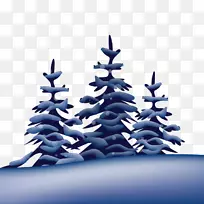 冬季雪树-雪树冬季