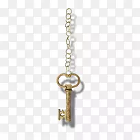 金属银链黄铜.复古金属钥匙链