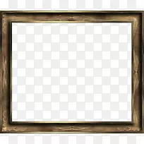 棋盘游戏画框广场公司图案-简单的木材彩色木框架