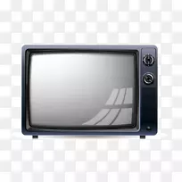 黑白电视-复古黑白电视