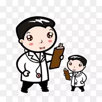 第十名医生卡通病历-帅哥医生