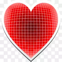 心脏像素剪辑艺术-心脏