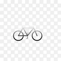 纸白色字体-自行车