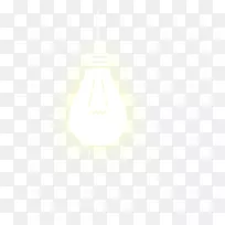 白光图案-灯泡概念图标