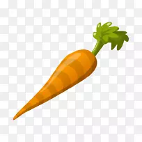 胡萝卜汁蔬菜亚洲人参维生素卡通蔬菜胡萝卜日常必需维生素