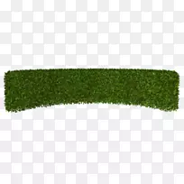 树篱草坪人工草坪长方形绿草