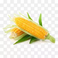 玉米上的玉米糖玉米糯玉米蔬菜甜玉米