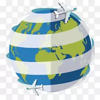 地球飞机-环绕地球的飞机