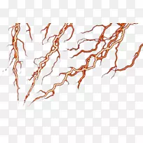 闪电剪贴画.闪电图案