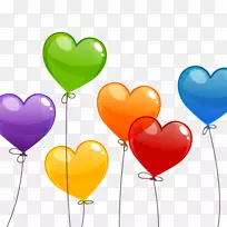 心气球皇室-无爱情背景载体材料彩色气球