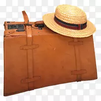 手提箱行李棕色复古行李
