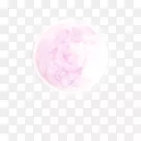 圆形图案-紫色月亮