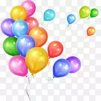 气球派对生日-五彩缤纷的梦幻气球