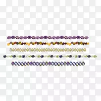 珠子手镯紫色身穿珠宝字体项链首饰