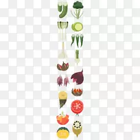 蔬菜食品插图.蔬菜