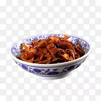 红烧猪肚素食菜腌制竹猪肉