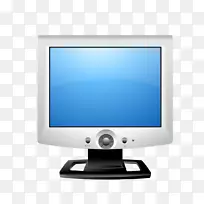 计算机监视器屏幕截图软件图标-经典的计算机监视器图像