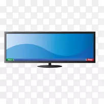 背光液晶电视电脑显示器多媒体蓝宽屏电视
