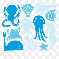 海马海龟载体水生动物蛙壳鱼
