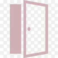 门-卡通打开门图
