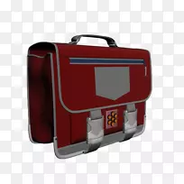 手提行李箱-精美的箱包三维模型
