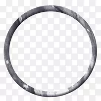 轮辋圈黑白材质.创意图案环