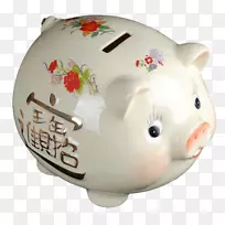 国内猪储钱存陶瓷猪省钱